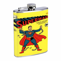 Superhero 11 1940 Comic Book Flask 8oz 481 - £11.38 GBP