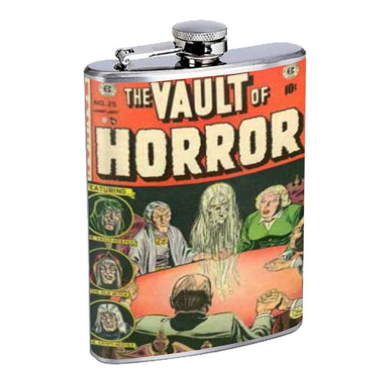 Vault Of Horror Ec Comic Book Seance Flask 8oz 486 - $14.48