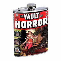 Vault Of Horror Ec Comic Book Redhead Flask 8oz 527 - £11.54 GBP