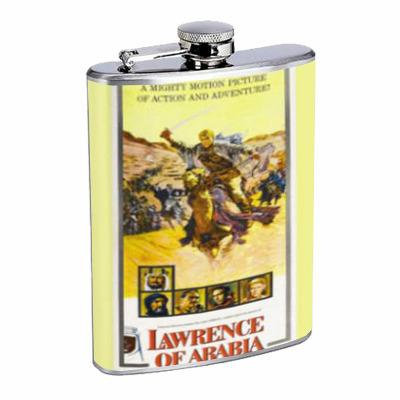 Lawrence Of Arabia Peter O'toole 1962 Flask 8oz 574
