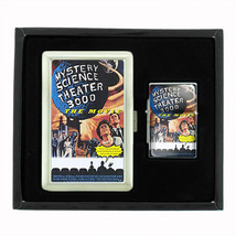 Mystery Science Theater 3000 Cigarette Case Oil Lighter Set 129 - £12.23 GBP