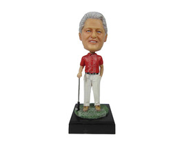 Custom Bobblehead Classic Golfer With A Golf Club Posing For Pictures - Sports &amp; - £71.14 GBP