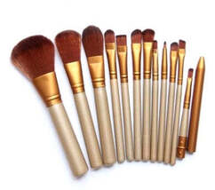 12 makeup brush sets iron box makeup tools makeup tools - $14.96