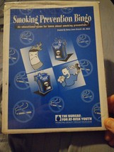 NEW Game SMOKING PREVENTION BINGO  Educational Fun For TEENS YOUTH - £11.64 GBP