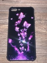 For iPhone 7/8 Plus Slim Pink/Purple  Butterfly’s Ultra Thin Case Cover. N - £10.26 GBP