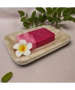Soap Dish Marble Beige Tray Bowl Bathroom Accessories Natural Stone Plat... - $835.54 MXN