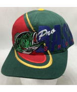 Bass Pro Shops Rare Embroidered All Over Big Logo Fishing Cap Hat Outdoo... - $192.16 CAD