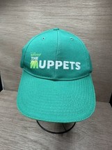 Rare Disney The Muppets Green Baseball Hat Cap Strap back  - $24.75