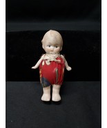 Antique Early 1900s Bisque Kewpie Doll 4&quot; Tall Jointed Arms - $62.82 CAD