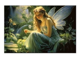 Fairy Tale Enchantment:Painting Art for Wall Decor-Printed Canvas Giclee - £7.58 GBP+