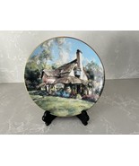 Marty Bell Periwinkle  Tea Rooms English Country Cottages Plate No 4375H... - £3.88 GBP