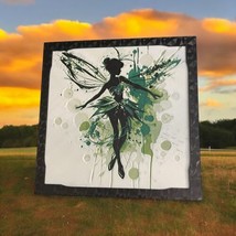 Tinkerbell Art Piece 3D Printed HueForge - With FRAME! 3D ART - $25.73