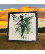 Tinkerbell Art Piece 3D Printed HueForge - With FRAME! 3D ART - $485.32 MXN