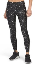 NWT Terez Star Wars Silver Metallic Foil Print Leggings Black XS - £23.45 GBP