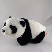 Aurora Panda Plush Black White 11&quot; Long Soft cuddle toy - $185.64 MXN