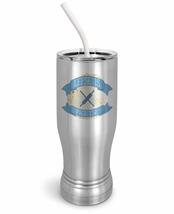 PixiDoodle Norwegian Lefse Is Rightse Funny Insulated Coffee Mug Tumbler with Sp - £27.31 GBP+