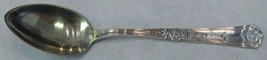 Victorian by Durgin Sterling Silver Demitasse Spoon Gold Washed 4 1/8&quot; - £22.58 GBP