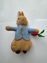 Beatrix Potter rabbit blue jacket with red carrot Use Please look at the... - $7.00