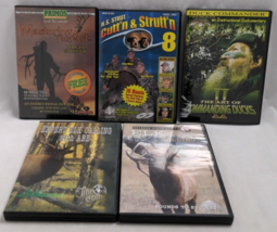 6 DVD Expert Hunting Guide Elk Calling Abe Primos Cutt&#39;n Strutt&#39;n 8 Turkey Ducks - £18.04 GBP