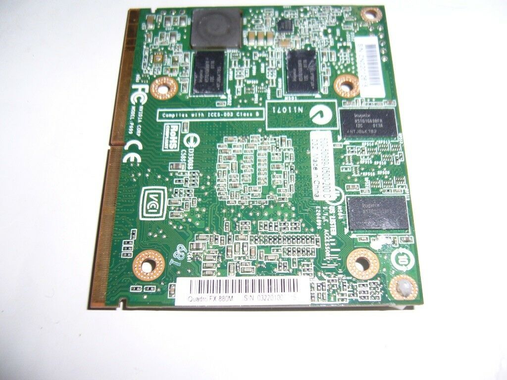 Hp Nvidia Quadro Fx 880M 1Gb + Heatsink and similar items