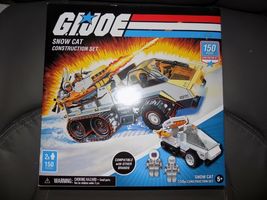 GI JOE SNOW CAT CONSTRUCTION SET HASBRO FOREVER CLEVER 150 PIECE 2020 NEW - $52.20