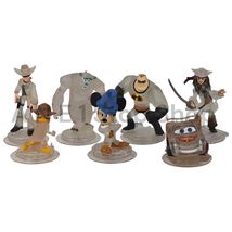 Disney Infinity 1.0 Infinite Crystal Series Lot of 7 - Lightning McQueen... - $49.62
