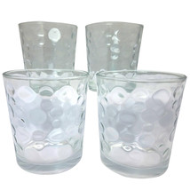 Gibson Home Great Foundations 4-pc 13 oz Double Old Fashioned Glass Set Bubbles - £27.82 GBP