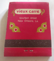 VIEUX CARRE ROYAL SONESTA NEW ORLEANS MatchBook Full and Unstruck - £2.37 GBP