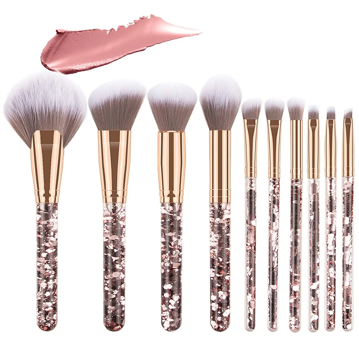 Nal makeup brushes crystal handle synthetic bristles powder concealer eyeshadow make up thumb200