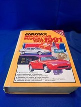 Chilton’s Import Car Repair Manual 1987-1991 Hardcover shop manual 7904 - £14.64 GBP