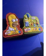 The Simpsons Trivia Game &amp; HOMER&#39;S TRIVIA GAME Collectible Tin With Post... - $369.56 MXN