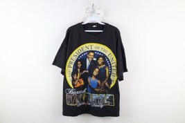 Vtg Y2K Mens XL Distressed Spell Out President Barack Obama First Family T-Shirt - £38.72 GBP