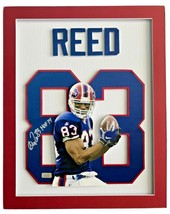 Andre Reed Signed 3D Jersey Photo Autograph COA 16x20 Inscribed Buffalo Bills - £156.68 GBP