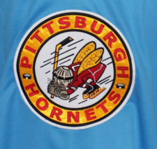 Any Name Number Pittsburgh Hornets Retro Hockey Jersey New Blue Remy Any Size image 4