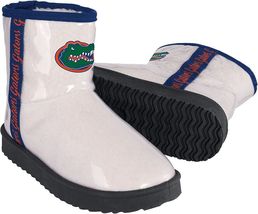 NEW Womens Girls NCAA Florida Gators Team Mascot Sherpa Lined Rain Boots XS/S - £21.58 GBP
