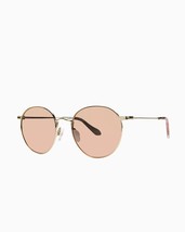 Lilly Pulitzer &quot;Worth a Look&quot; gold metallic sunglasses NWT w/case - $1,218.04 MXN