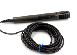 Vintage Philips Microphone Black Slim 9 pin Wired - 8.5&quot; - $911.28 MXN