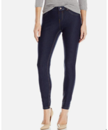 HUE Essential Denim Leggings Pull ON CLOSURE DEEP INDIGO Sz XS - Women&#39;s... - $47.83 CAD