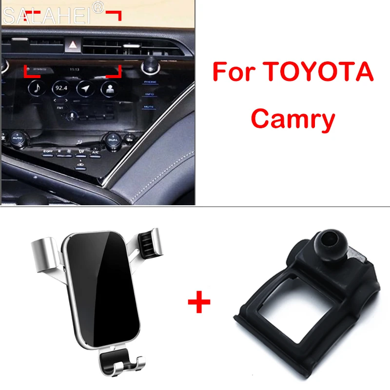 Phone Holder For Toyota Camry 2018 2019 Left Hand Drive Auto Dashboard M... - £16.41 GBP