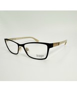 New Skaga 3872 Lill 5501 Eyeglasses Frames Gold And Black 52-17-135 - $35.99