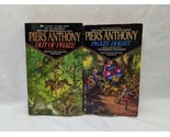 Piers Anthony Books Four And Seven Of The Apprentice Adept Series Fantasy  - $31.67