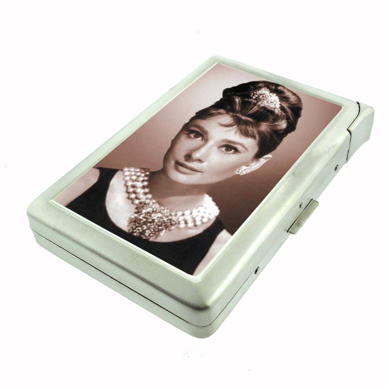 Audrey Hepburn Tiffany's Cigarette Case w BuiltIn Lighter 303