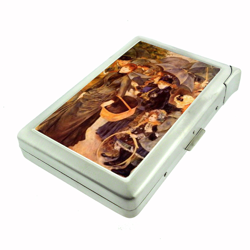Renoir The Umbrellas Cigarette Case w BuiltIn Lighter 338