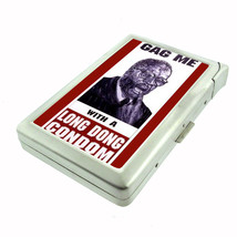 Clarence Thomas Condom Gag Me Cigarette Case w BuiltIn Lighter 323 - $17.95