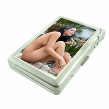Marijuana Nude Brunette w Pipe Cigarette Case w BuiltIn Lighter 546 - $17.95