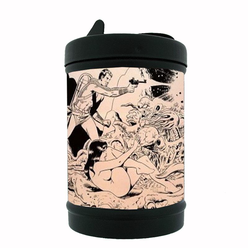Nude Sexy Wally Wood Sci-Fi Double-Sided Car Ashtray 225