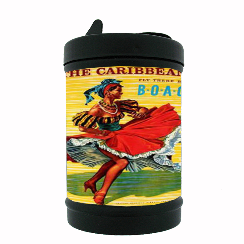 Caribbean Vintage Travel Poster Car Ashtray 387