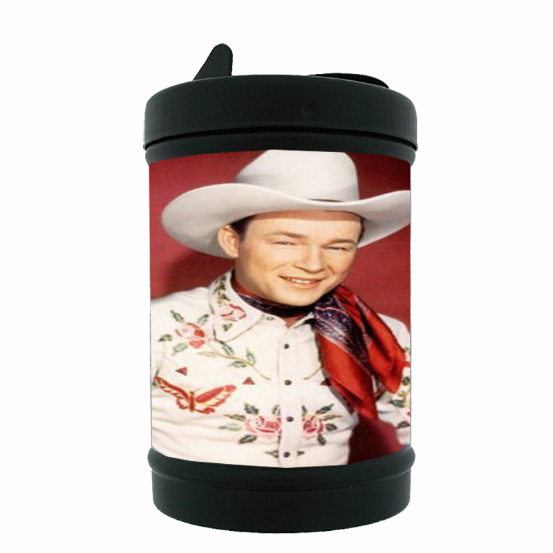 Primary image for Roy Rogers Color Photo Car Ashtray 468