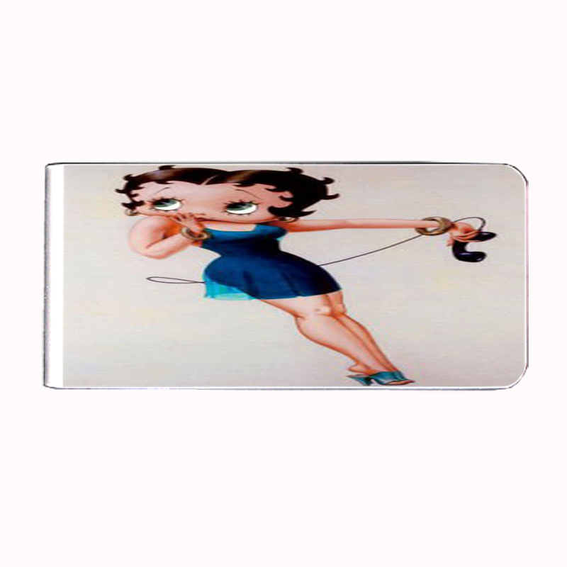 Betty Boop Slinky Blue Dress Money Clip Rectangle 098