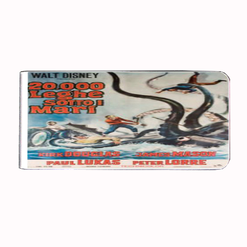 20,000 Leagues Under The Sea Money Clip Rectangle 110